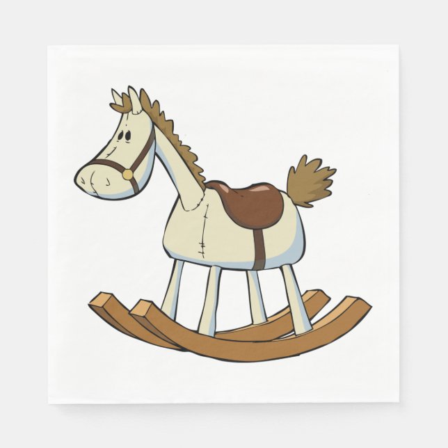 Rocking Horse Napkin (Front)