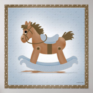 Rocking Horse Poster