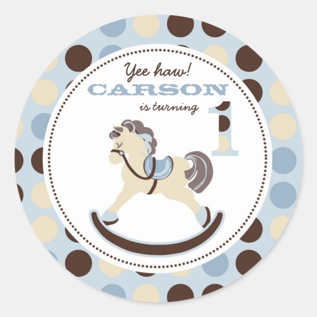 Rocking Horse Sticker 1 (Front)