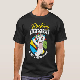 Rocking Kindergarten Back To School Unicorn Kinder T-Shirt