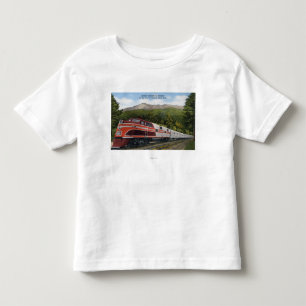 Rocking Mountain Rocket Train Toddler T-shirt