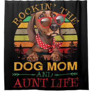 Rocking The Dog Mom Aunt Life Gift For Auntie