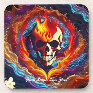 "Rocking The Night Away" Coaster