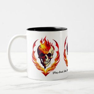 "Rocking The Night" Two-Tone Coffee Mug