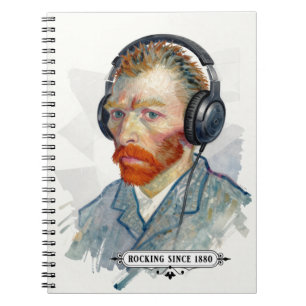 Rocking Vincent since 1880 Notebook Journal