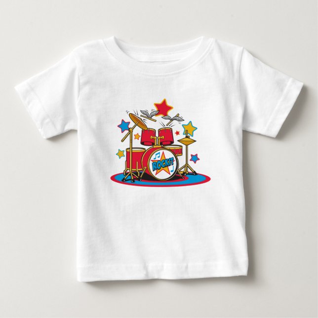 Rockit Flying Drumsticks Infant Tee (Front)