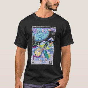 Rocko s Modern Life Group Shot Retro Distressed VH T-Shirt