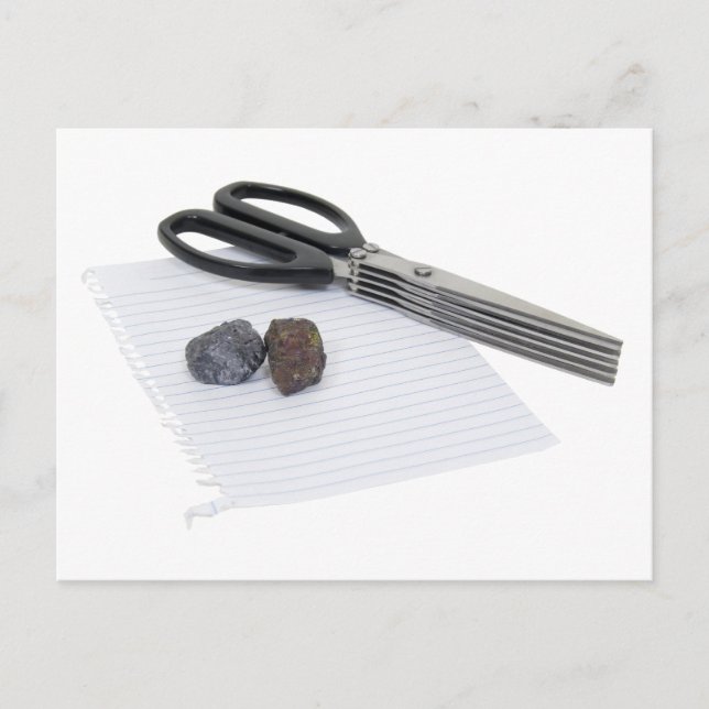 RockPaperScissors060509 Postcard (Front)