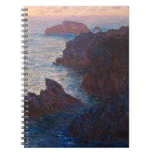 Rocks at Belle-lle, Port-Domois (Claude Monet) Notebook