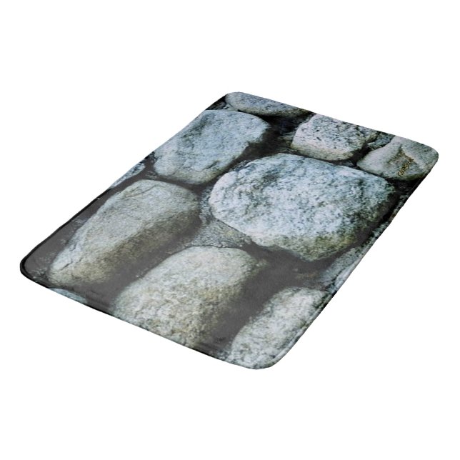Rocks Bath Mat (Angled)