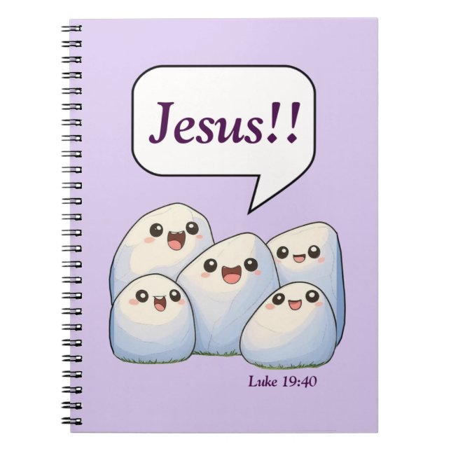 Rocks Call Out His Name Notebook (Front)