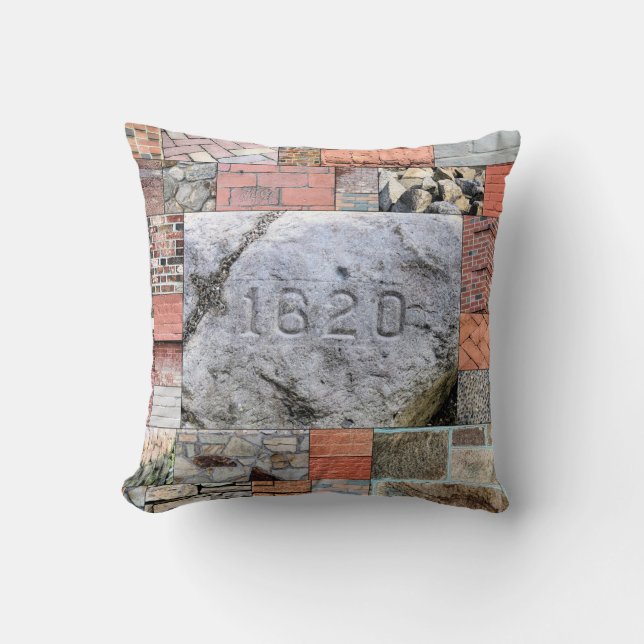 Rocks de Plymouth - coussin (Recto)