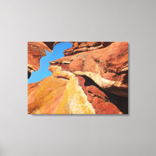 Rocks in Space art Canvas Print