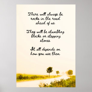 Rocks In The Road Poster