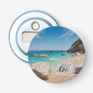 Rocks on Cala Mariolu beach on Sardinia, Italy Bottle Opener