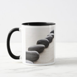 Rocks on sand mug