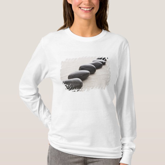 Rocks on sand T-Shirt (Front)