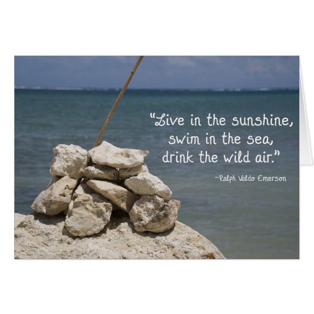 Rocks on the Beach (Front Horizontal)