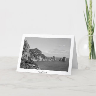 Rocks on the water card