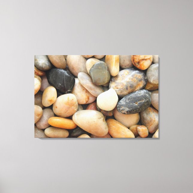 Rocks, Pebbles and Stones Canvas Print (Front)