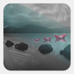 Rocks Square Sticker