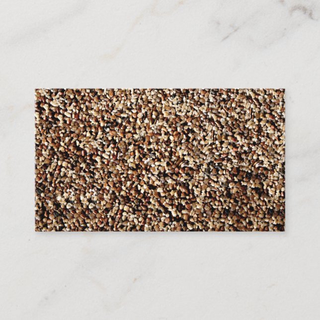 Rocks Texture Business Card (Front)