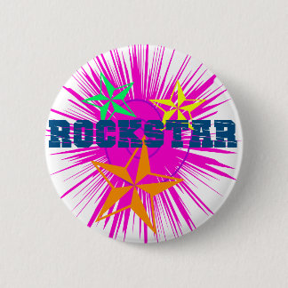 RockStar 2 Inch Round Button
