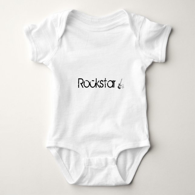 Rockstar Baby Bodysuit (Front)