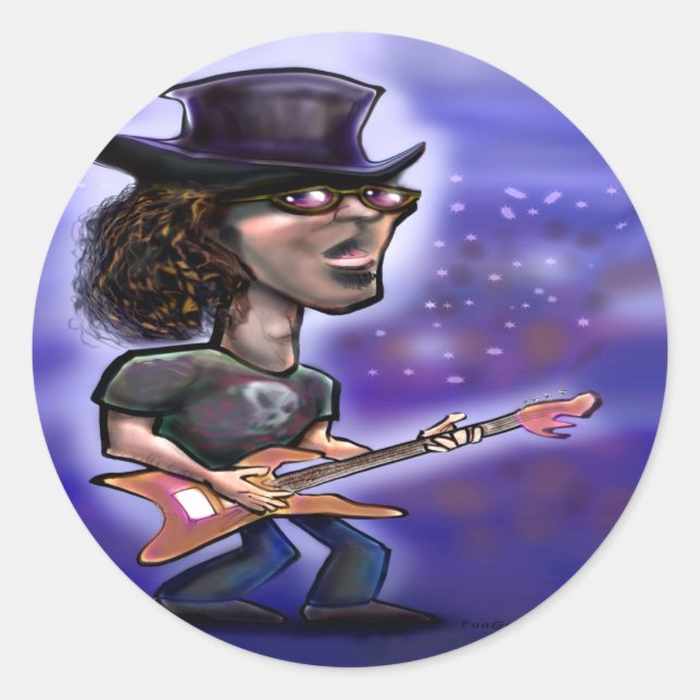 Rockstar Classic Round Sticker (Front)