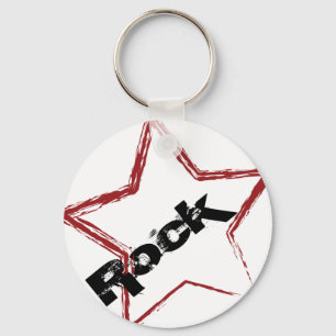 Rockstar Design Keychain