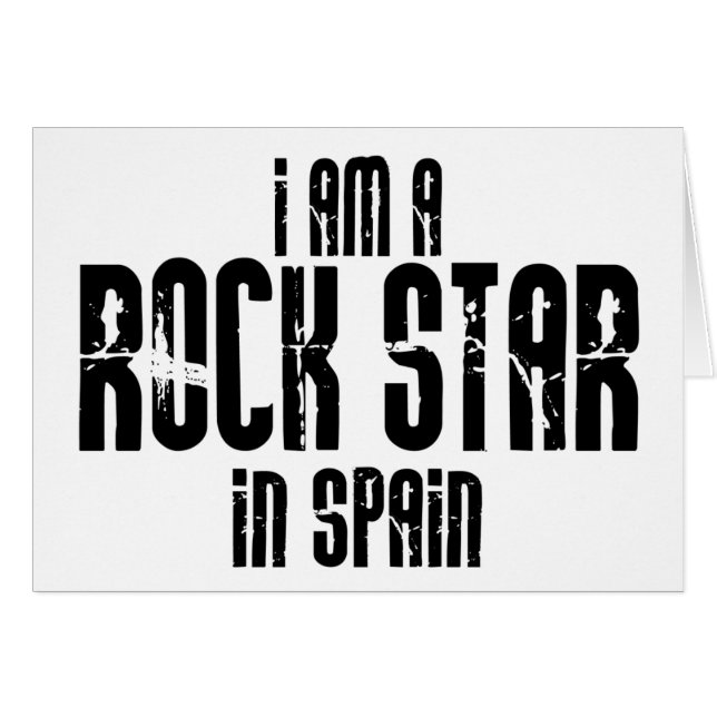 Rockstar In Spain (Front Horizontal)
