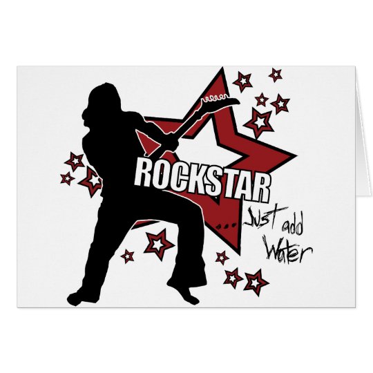 Rockstar: Just Add Water Card