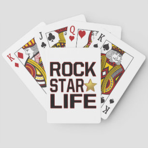 Rockstar Life Playing Cards