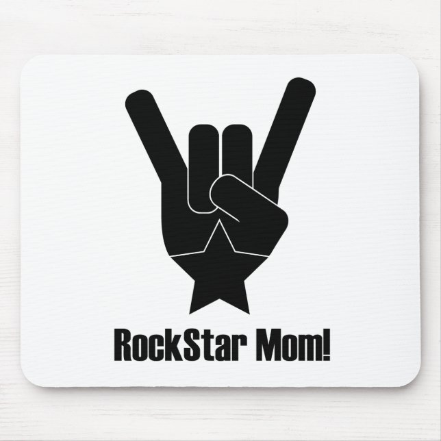 RockStar Mom! Mouse Pad (Front)