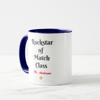 Rockstar of match class mug