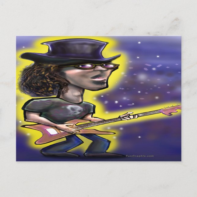 Rockstar Postcard (Front)