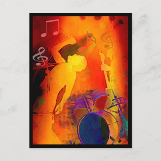 Rockstar Postcard (Front)