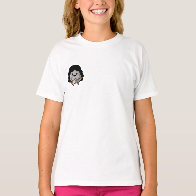 Rockstar Rock Guitarist Kids T-Shirt (Front)