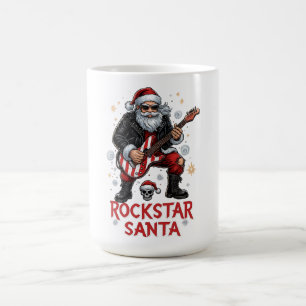 Rockstar Santa Mug