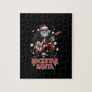 Rockstar Santa Puzzle