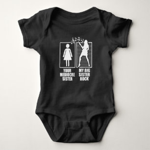 Rockstar Sister Baby Bodysuit
