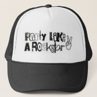 rockstar trucker hat