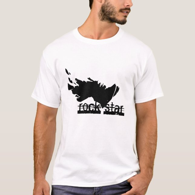 rockstarblack T-Shirt (Front)