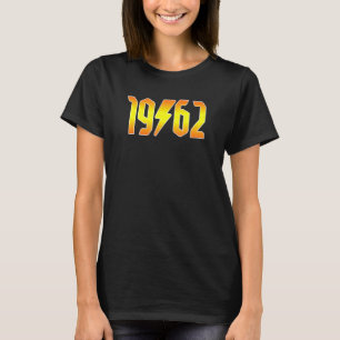 Rockstars are Born in 1962 Birthday Rock N Roll Gr T-Shirt