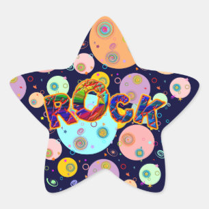 Rockstars Star Sticker