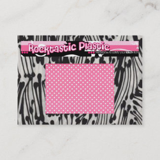 Rocktastic Plastic Business Card