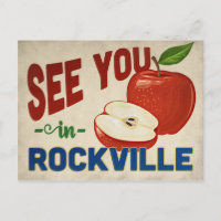 Rockville Maryland Apple - Vintage Travel