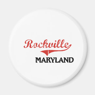 Rockville Maryland City Classic Magnet