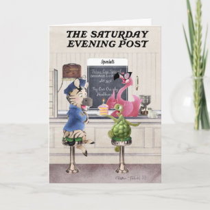 Rockwell Inspired Greeting Card