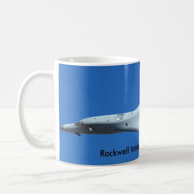 Rockwell International B-1B Lancer Coffee Mug (Left)